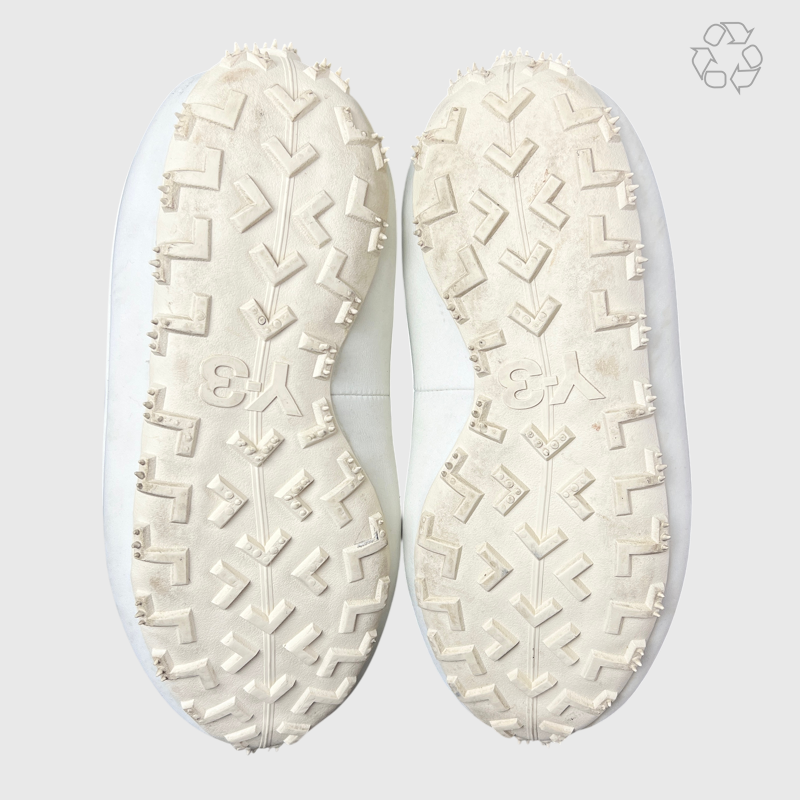 Y-3 Adidas Makura 'White Black' Size 10 Pre-Owned