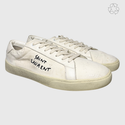 Vintage Saint Laurent SL/06 Court Classic 'Panna' SS18 Size 43 Pre-Owned