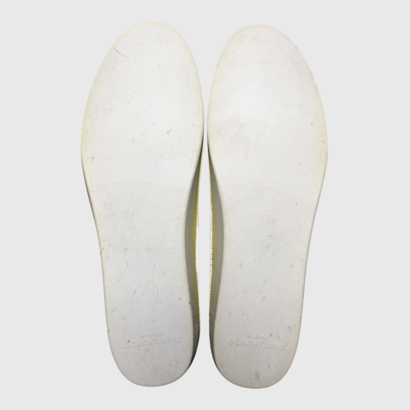 Vintage Saint Laurent SL/06 Court Classic 'Panna' SS18 Size 43 Pre-Owned