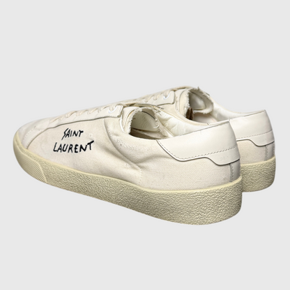 Vintage Saint Laurent SL/06 Court Classic 'Panna' SS18 Size 43 Pre-Owned