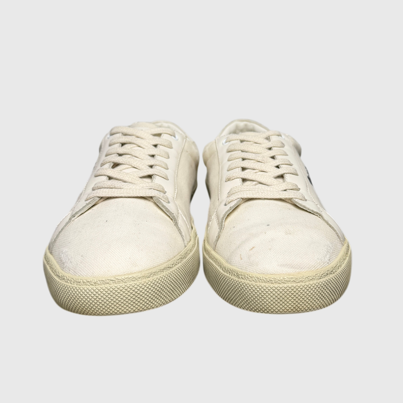 Vintage Saint Laurent SL/06 Court Classic 'Panna' SS18 Size 43 Pre-Owned