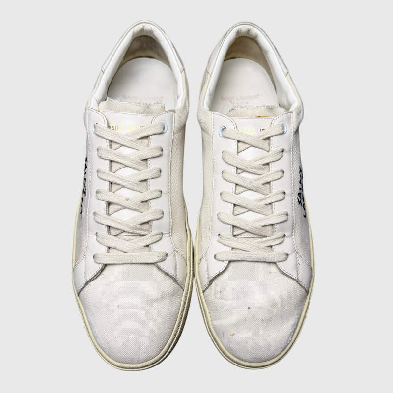 Vintage Saint Laurent SL/06 Court Classic 'Panna' SS18 Size 43 Pre-Owned