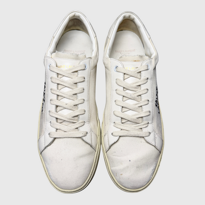 Vintage Saint Laurent SL/06 Court Classic 'Panna' SS18 Size 43 Pre-Owned