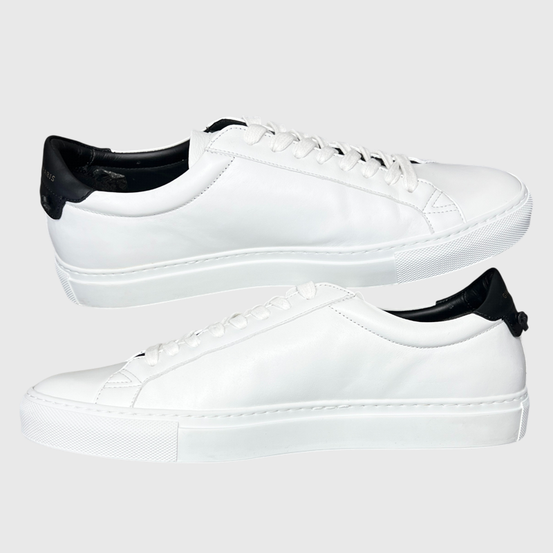 Givenchy Urban Street Low Sneaker 'White/Black' Size 44 Pre-Owned