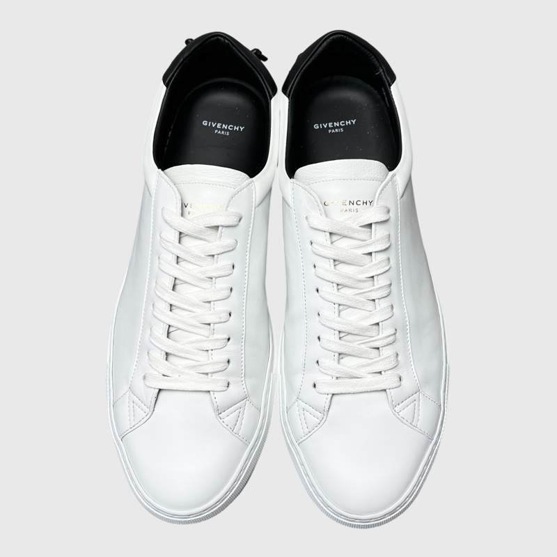 Givenchy Urban Street Low Sneaker 'White/Black' Size 44 Pre-Owned