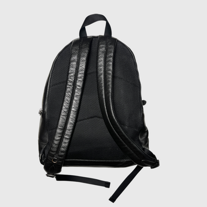 Vintage Coach Daypack Pebbled Leather Backpack 'Black' Pre-Owned