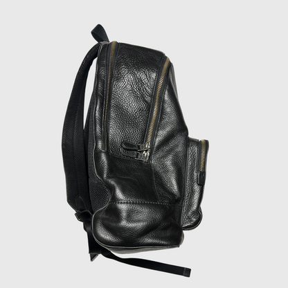 Vintage Coach Daypack Pebbled Leather Backpack 'Black' Pre-Owned