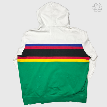 Polo Ralph Lauren 67 Alpine World Cup Racing Hoodie 'White/Multicolor' Size XXL Pre-Owned