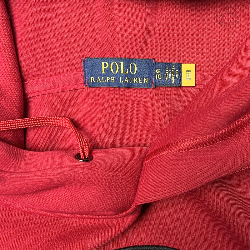 Polo Ralph Lauren Alpine World Cup Racing Hoodie 'Red' Size XL Pre-Owned