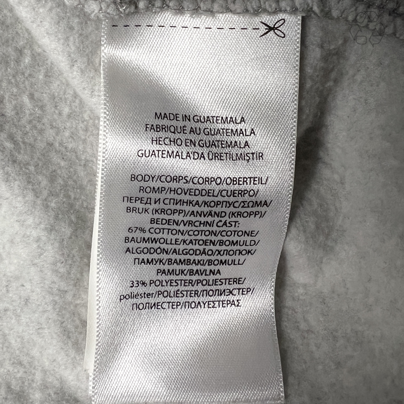 Polo Bear x Ralph Lauren Fleece Crewneck Sweater 'Grey' Size XL Pre-Owned