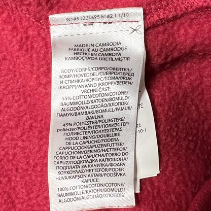 Polo Bear x Ralph Lauren Lunar New Year Fleece Hoodie 'Red' Size XL Pre-Owned