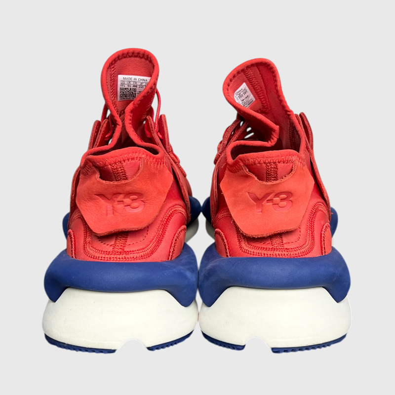 Y-3 Adidas Kaiwa 'Lush Red Unity Ink' Size 11.5 Pre-Owned