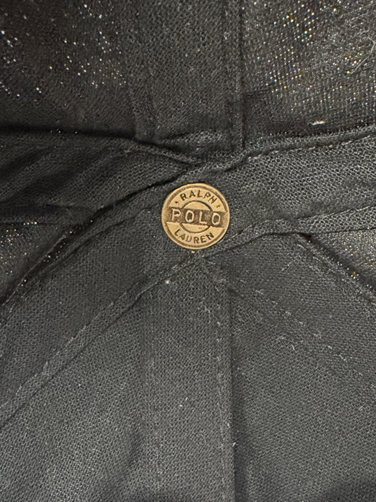 Polo Ralph Lauren Lunar New Year Triple Pony Twill Ball Cap 'Black/Gold' One Size Pre-Owned