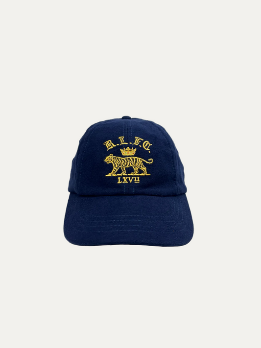 Polo Ralph Lauren Brushed Chamois Cricket Cap 'Navy' Size L/XL Brand New With Tags