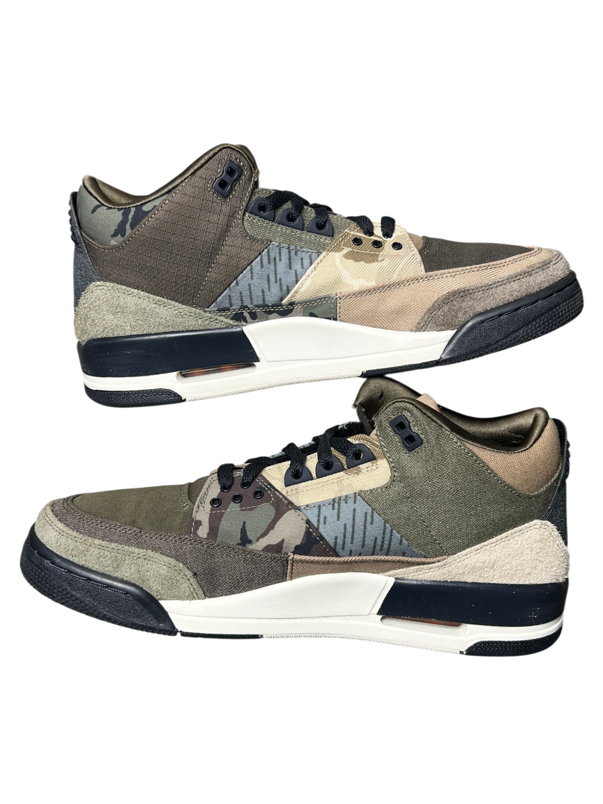 Air Jordan 3 Retro 'Patchwork' 2021 Size 11 Pre-Owned