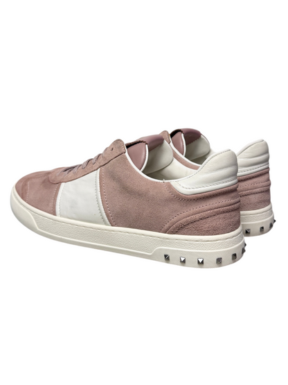 Valentino Garavani Flycrew Sneaker 'Pink/White' Size 44 Pre-Owned