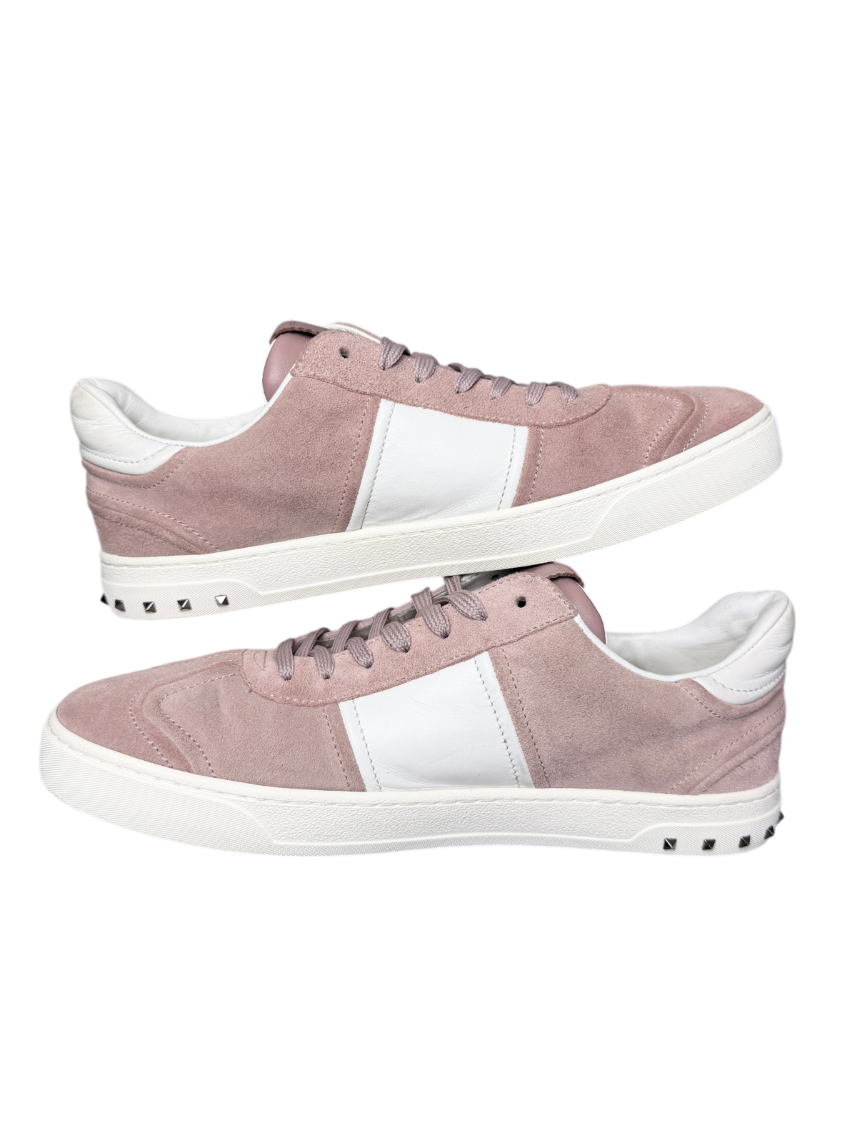 Valentino Garavani Flycrew Sneaker 'Pink/White' Size 44 Pre-Owned