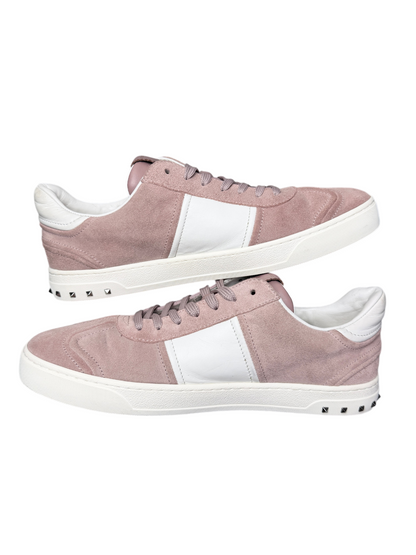Valentino Garavani Flycrew Sneaker 'Pink/White' Size 44 Pre-Owned