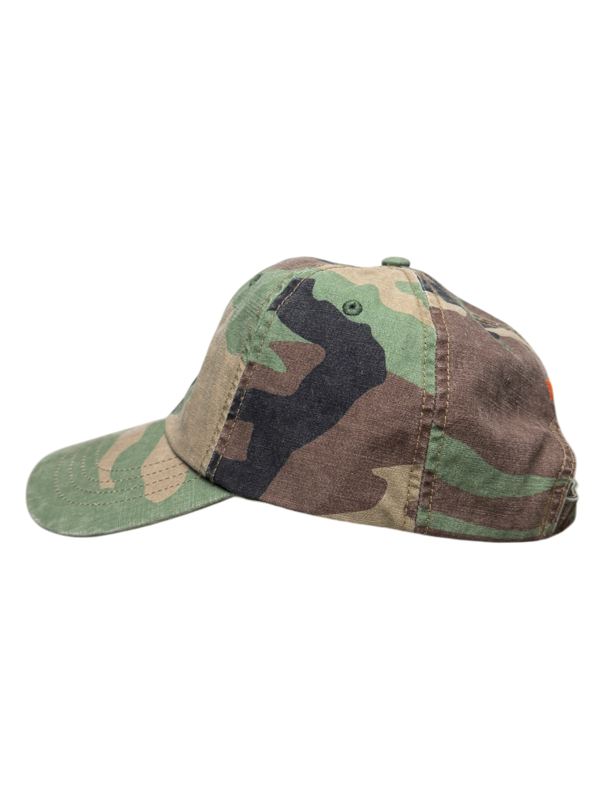 Polo Ralph Lauren Camo Canvas Ball Cap One Size Pre-Owned