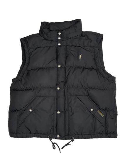 Polo Ralph Lauren Water-Repellant Down Vest 'Black' Size XXL Pre-Owned
