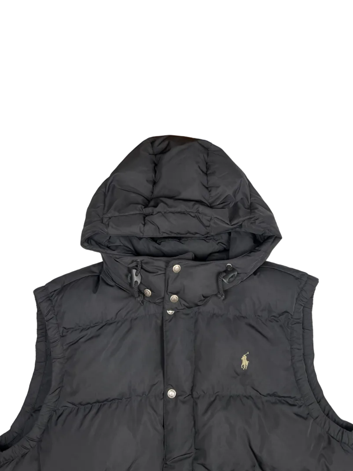 Polo Ralph Lauren Water-Repellant Down Vest 'Black' Size XXL Pre-Owned