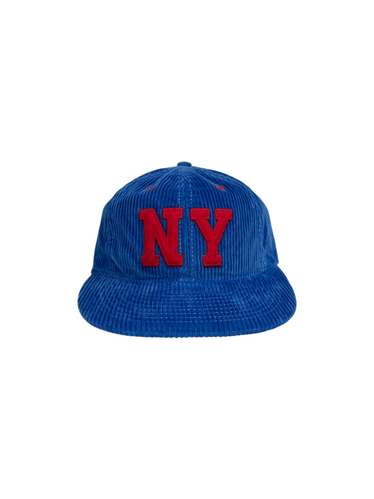 Polo Ralph Lauren NY Patch Corduroy Ball Cap 'Royal Blue/Red' One Size Brand New