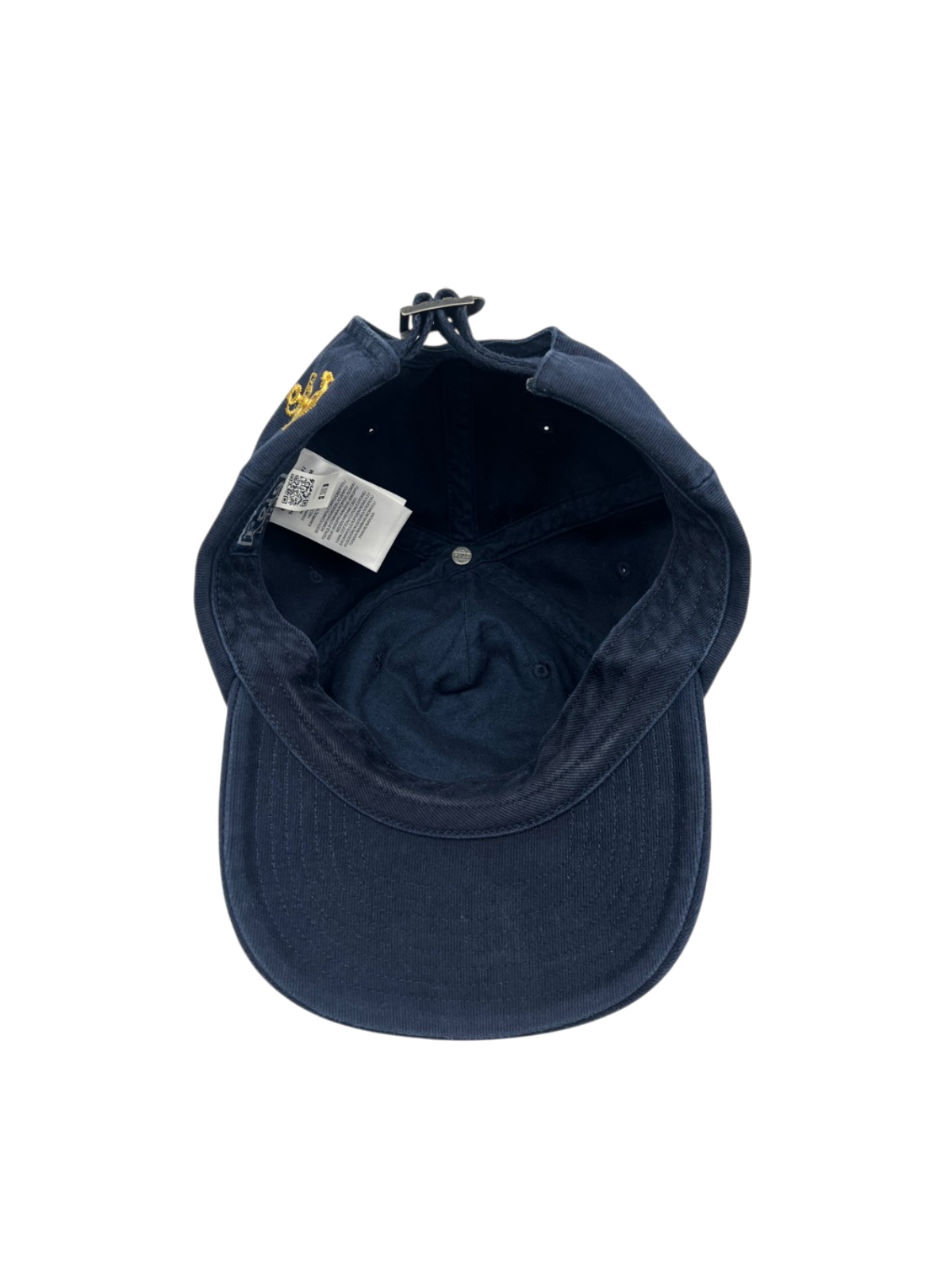 Polo Ralph Lauren Crest Bedford Cord Ball Cap 'Aviator Navy' One Size Pre-Owned