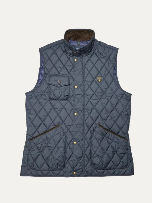 Polo Ralph Lauren The Beaton Water-Repellent Quilted Vest 'Navy' Size XL (Tall) Brand New With Tags