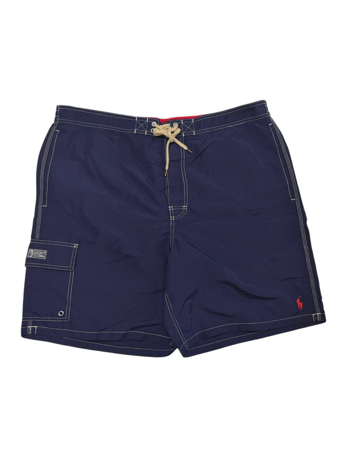 Polo Ralph Lauren Kailua Classic Fit Swim Trunks 'Navy' Size 2XL Pre-Owned