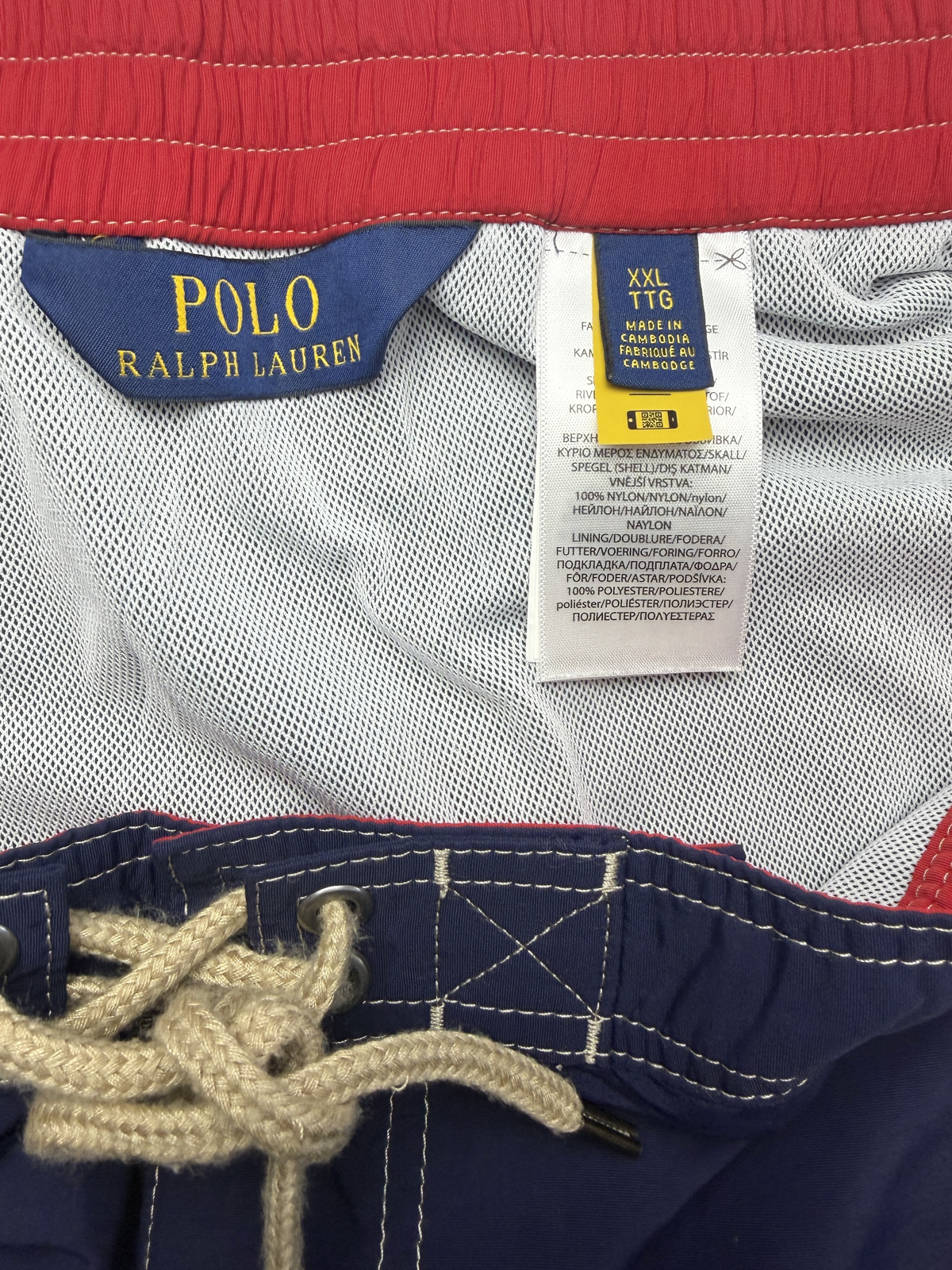 Polo Ralph Lauren Kailua Classic Fit Swim Trunks 'Navy' Size 2XL Pre-Owned
