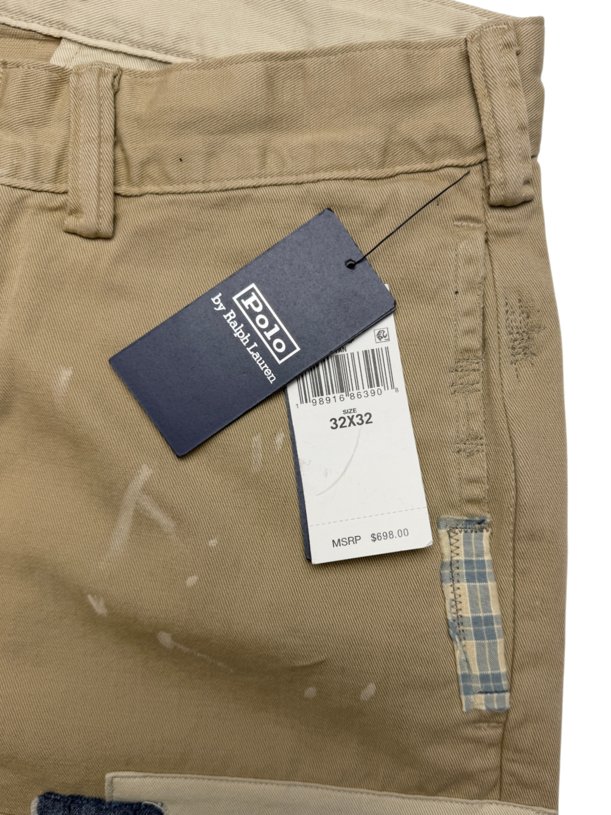 Polo Country x Polo Ralph Lauren 'The Big Chino - Tan' Size 32 Brand New