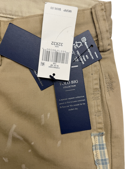 Polo Country x Polo Ralph Lauren 'The Big Chino - Tan' Size 32 Brand New