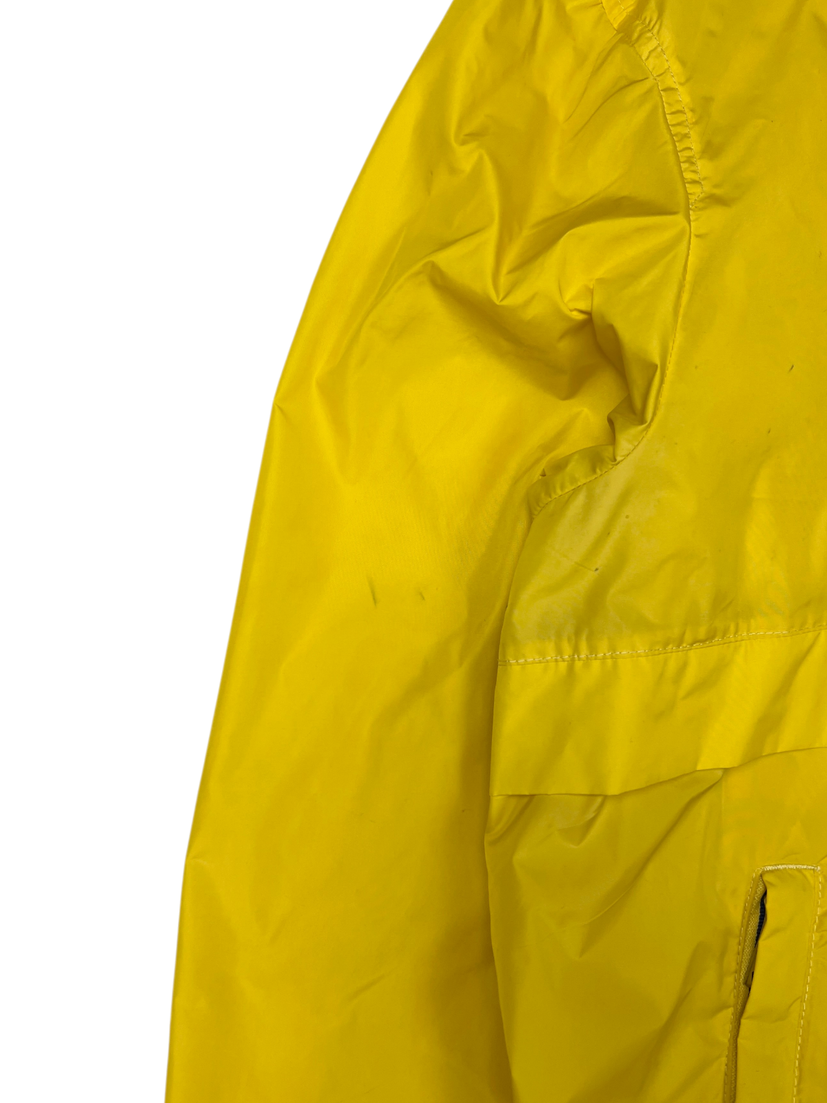 Polo Ralph Lauren Nylon Track Jacket 'Yellow' Size L Pre-Owned