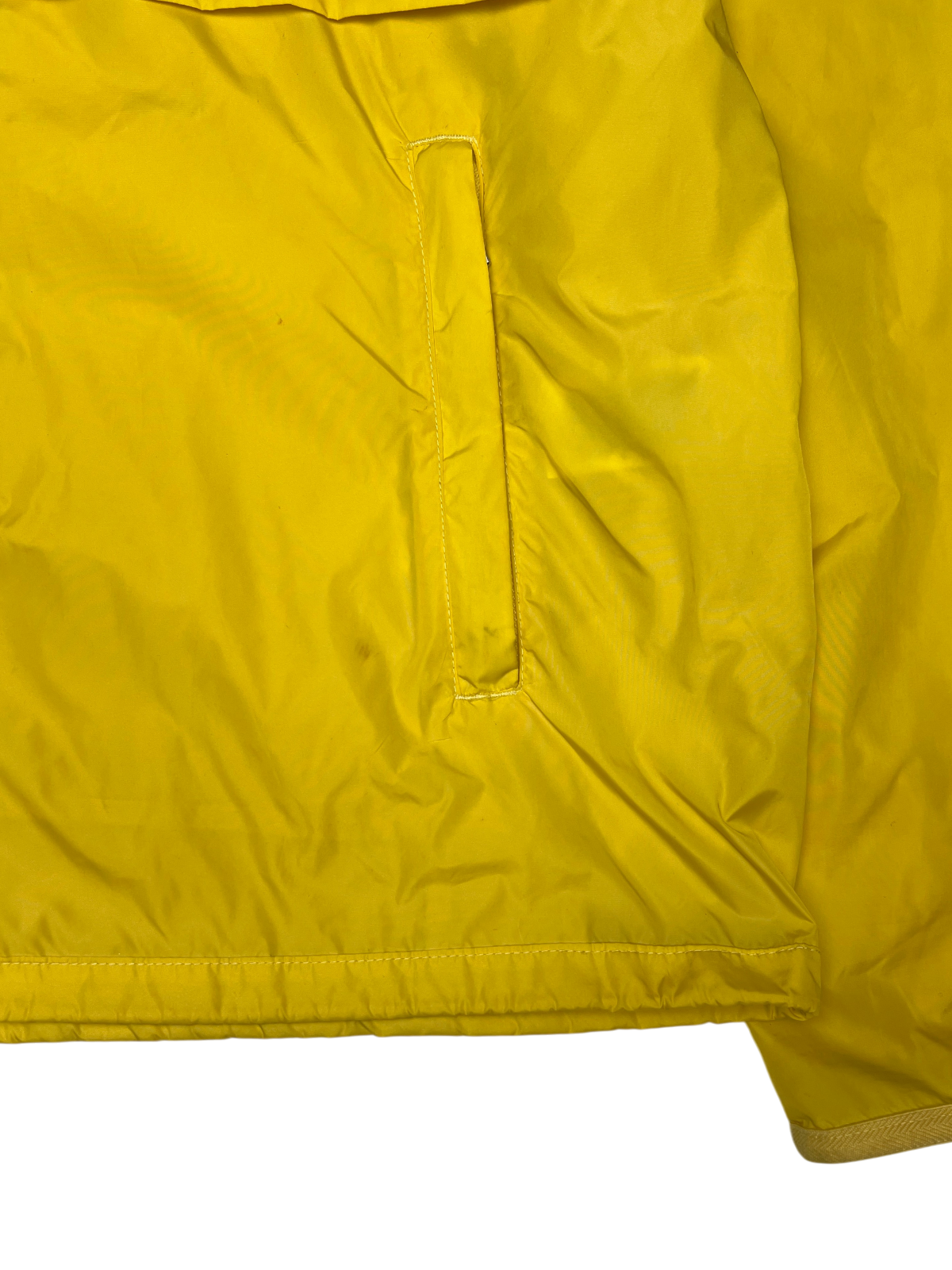 Polo Ralph Lauren Nylon Track Jacket 'Yellow' Size L Pre-Owned