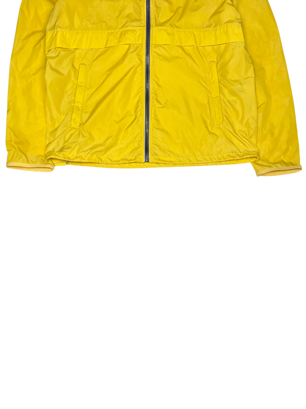 Polo Ralph Lauren Nylon Track Jacket 'Yellow' Size L Pre-Owned