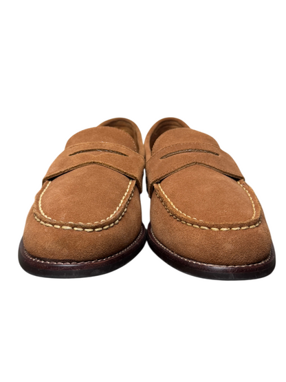 Polo Ralph Lauren Alston Suede Penny Loafer 'Brown' Size 10.5 Pre-Owned