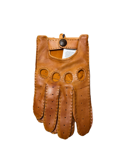 Polo Ralph Lauren Sheepskin Driving Gloves 'Carmel' Size S Brand New