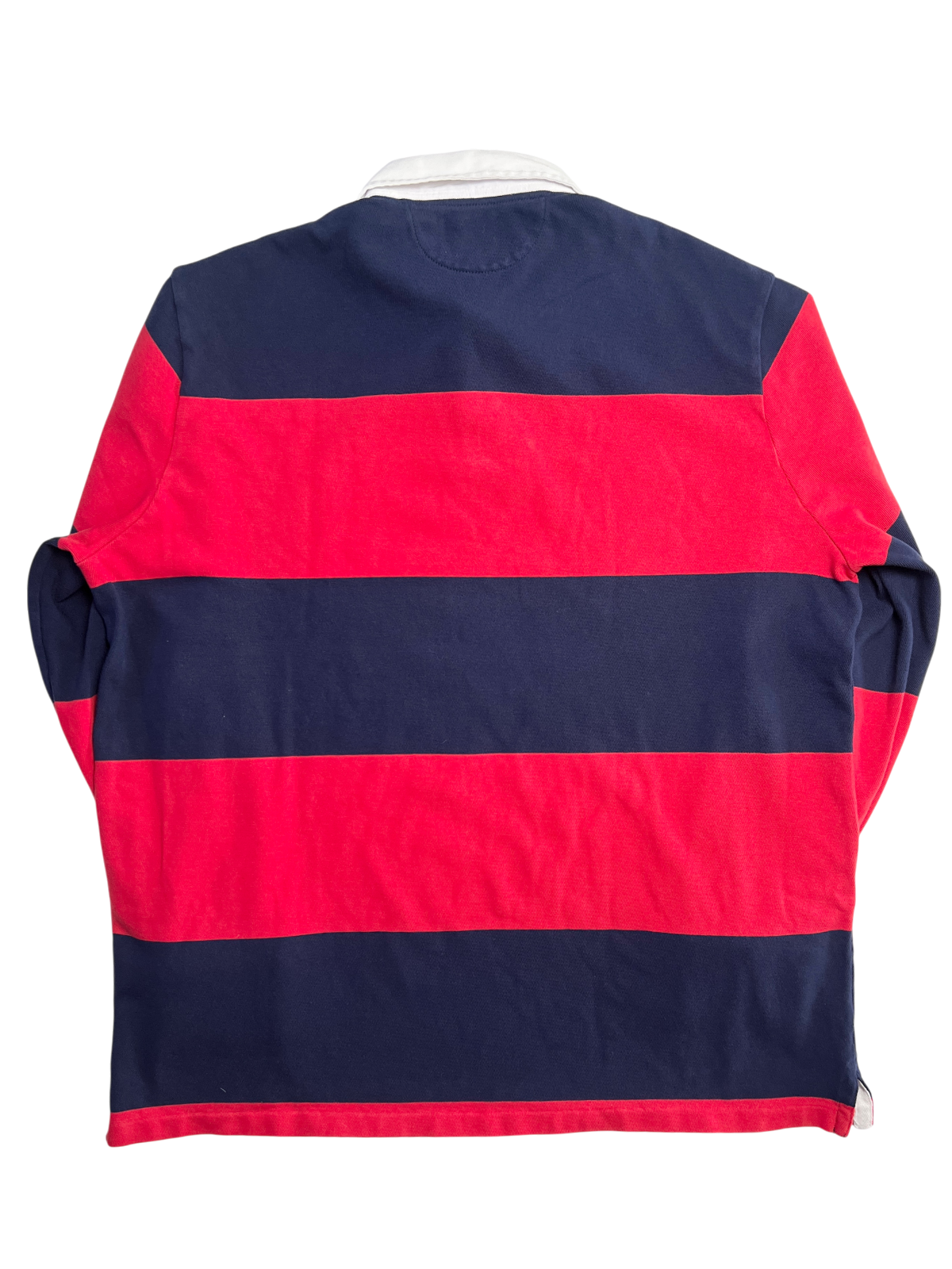 Polo Ralph Lauren Classic Fit Rugby Stripe Long Sleeve Polo Shirt Size XL Pre-Owned