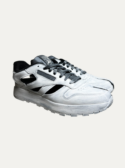 Maison Margiela x Reebok Classic Leather Tabi DQ Low 'Bianchetto' Size 11.5 Pre-Owned
