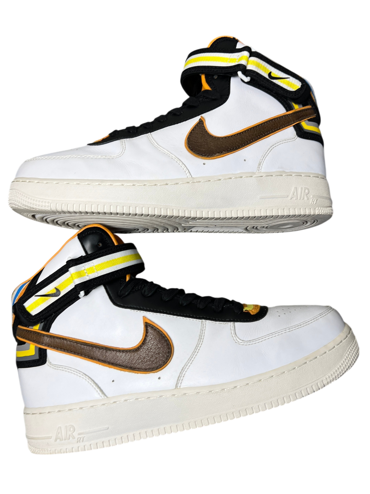 Riccardo Tisci x Nike Air Force 1 Mid SP 'White Baroque Brown' SS14 Size 12 Pre-owned