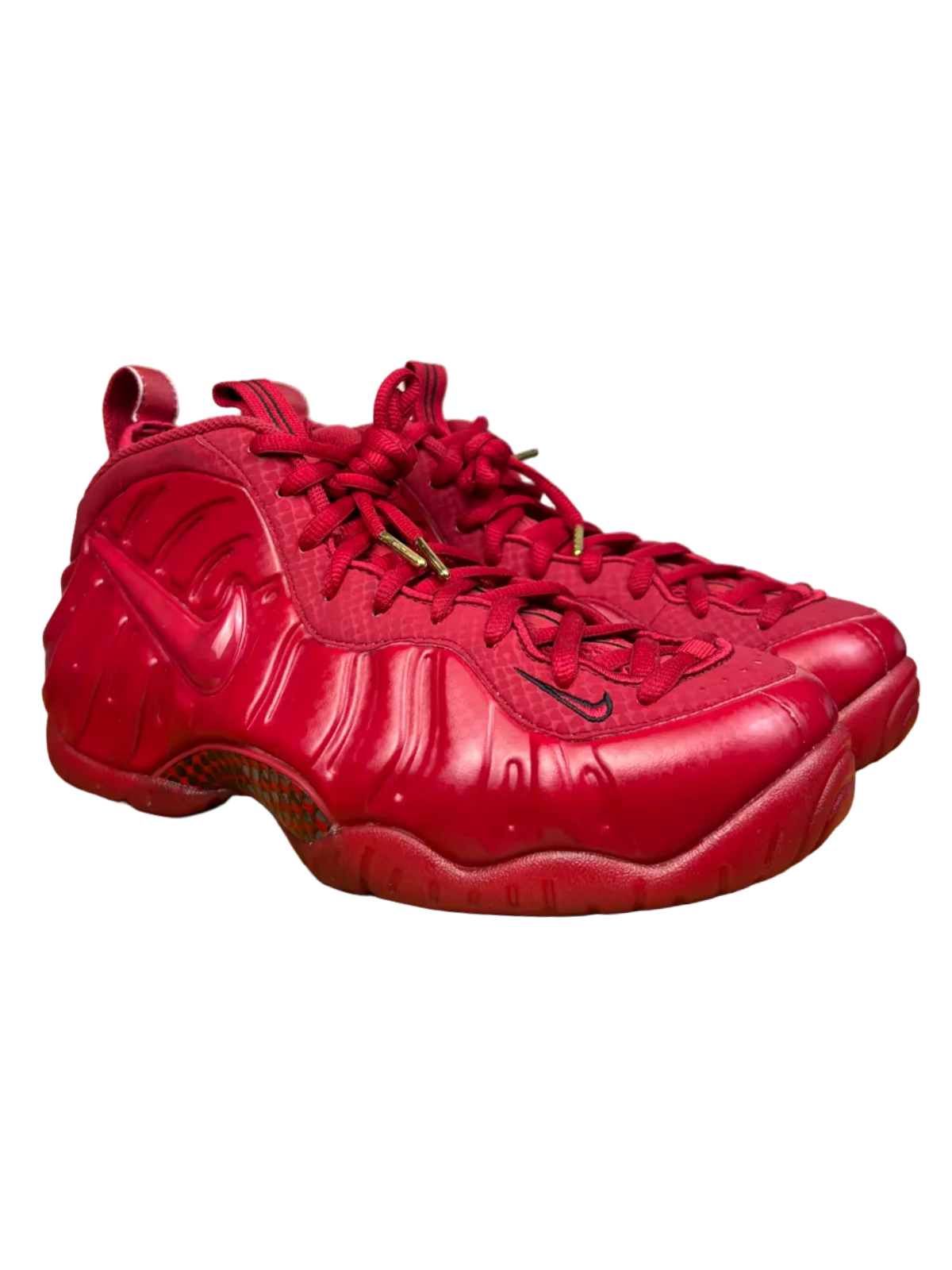 Nike Air Foamposite Pro 2015 'Red October' Size 10 Pre-Owned
