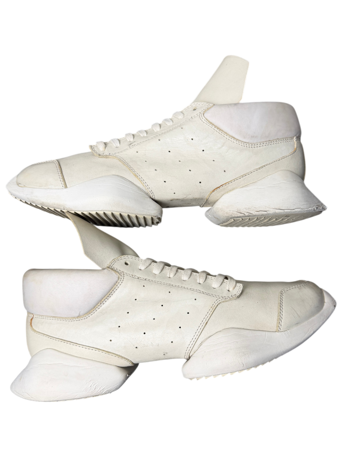 Vintage Rick Owens x Adidas RO Runner 'RO Milk' SS16 Size 9 Pre-Owned