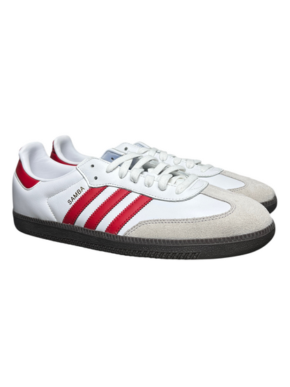 Adidas Samba OG 'White Scarlet' Size 13 Brand New
