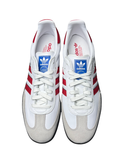 Adidas Samba OG 'White Scarlet' Size 13 Brand New