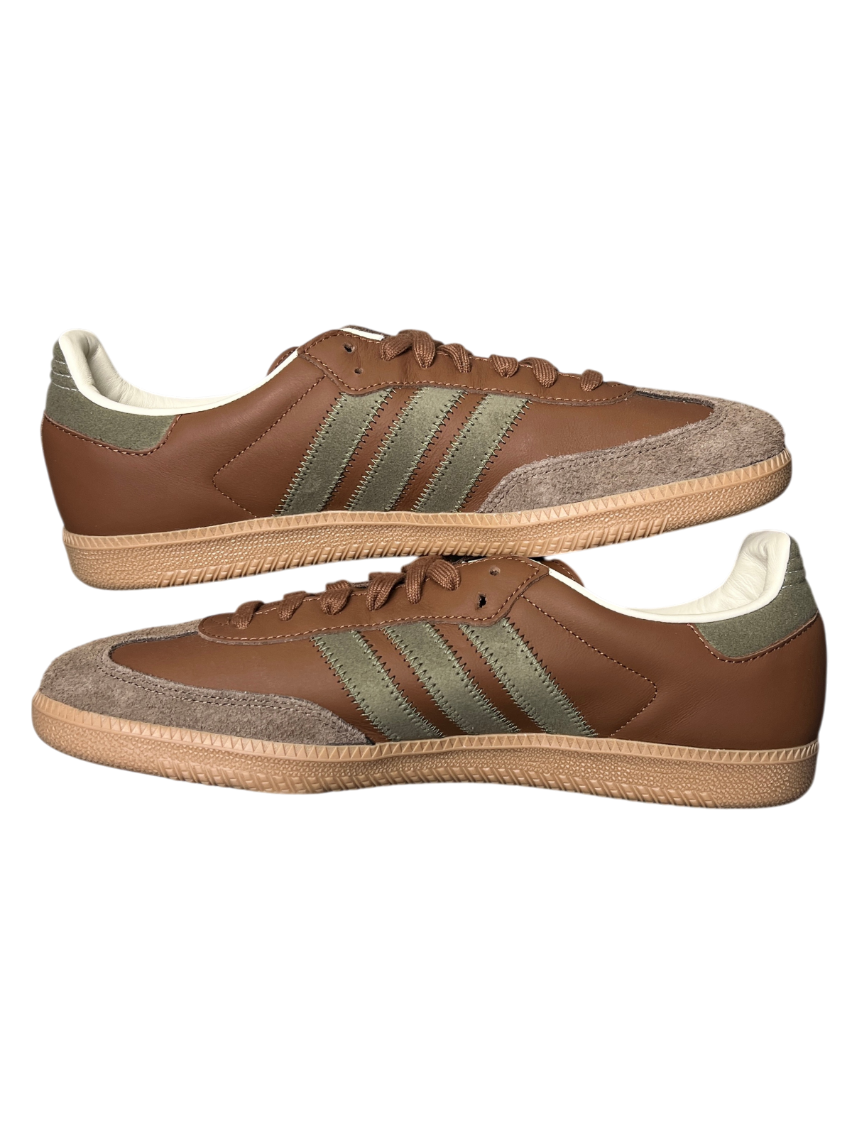 Adidas Samba OG 'Brown Olive Strata' Size 12 Brand New