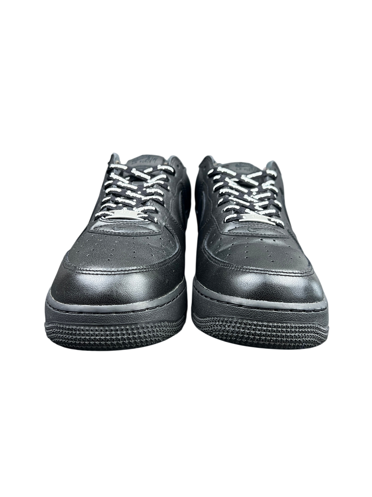 Supreme x Nike Air Force 1 Low 'Box Logo - Black' Size 10 Pre-Owned