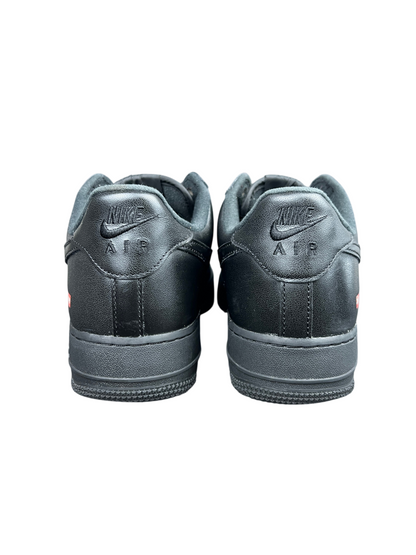 Supreme x Nike Air Force 1 Low 'Box Logo - Black' Size 10 Pre-Owned