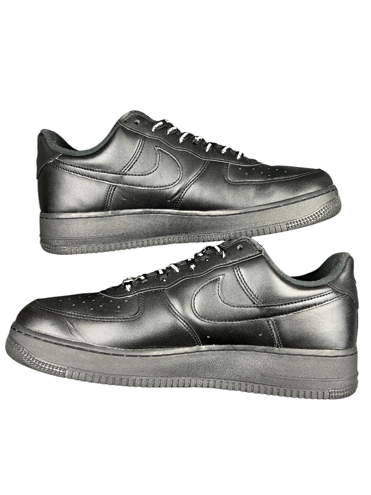 Supreme x Nike Air Force 1 Low 'Box Logo - Black' Size 10 Pre-Owned