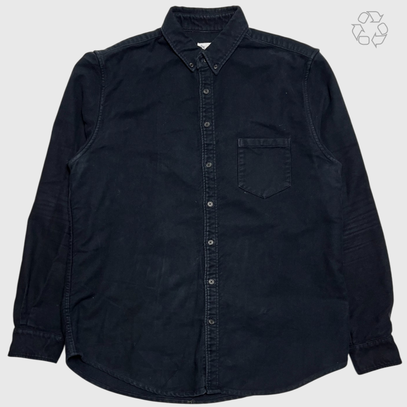 Steven Alan Corduroy Shirt 'Dark Navy' Size Large Pre-Owned