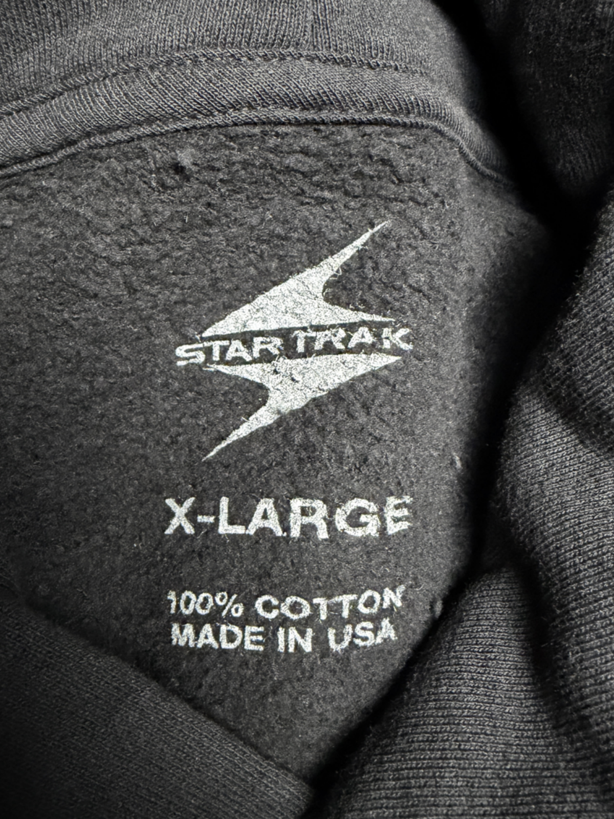 Vintage Star Trak Entertainment Summer/Fall 2003 Artist Roster Hoodie 'Black' Pre-Owned